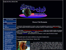 Tablet Screenshot of discus-club.ro